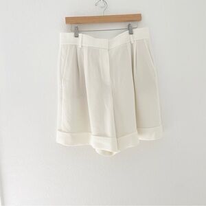 Lafayette 148 Ellis high rise shorts size 12